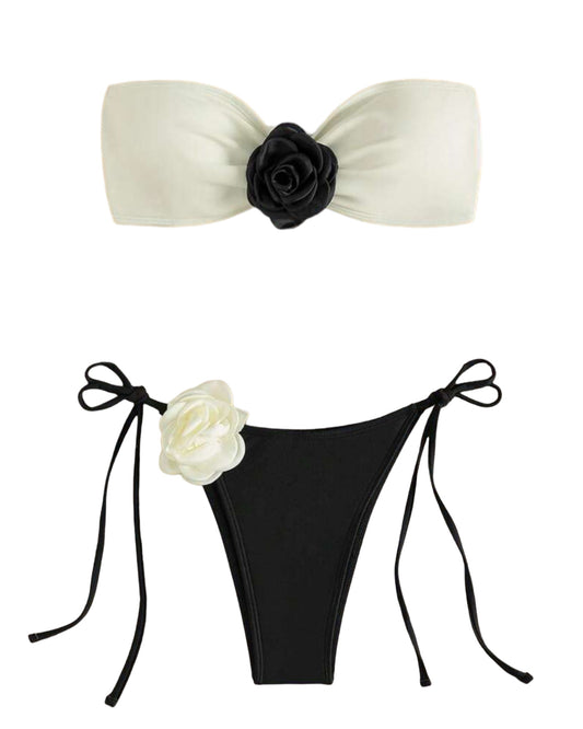 Bikini Amaranta (Black & White)